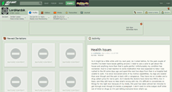 Desktop Screenshot of lordmardok.deviantart.com