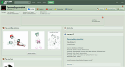 Desktop Screenshot of femmeboysarehot.deviantart.com