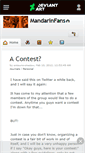 Mobile Screenshot of mandarinfans.deviantart.com