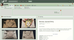 Desktop Screenshot of almista.deviantart.com