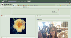 Desktop Screenshot of darkangel138.deviantart.com