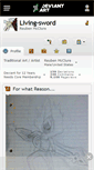 Mobile Screenshot of living-sword.deviantart.com