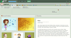 Desktop Screenshot of capsicum.deviantart.com