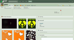 Desktop Screenshot of kotorii.deviantart.com