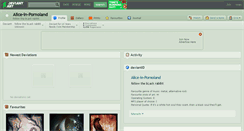 Desktop Screenshot of alice-in-pornoland.deviantart.com