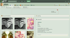 Desktop Screenshot of catirane.deviantart.com