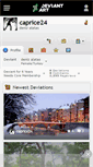 Mobile Screenshot of caprice24.deviantart.com
