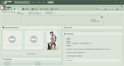 Desktop Screenshot of njnx.deviantart.com