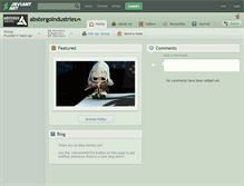 Tablet Screenshot of abstergoindustries.deviantart.com