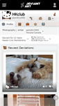 Mobile Screenshot of hkclub.deviantart.com