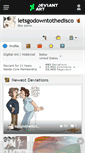 Mobile Screenshot of letsgodowntothedisco.deviantart.com
