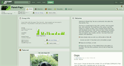 Desktop Screenshot of planet-pug.deviantart.com