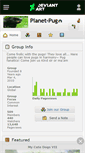 Mobile Screenshot of planet-pug.deviantart.com