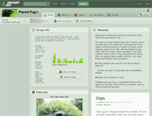 Tablet Screenshot of planet-pug.deviantart.com