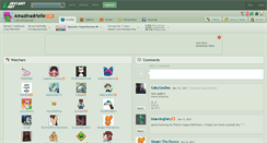Desktop Screenshot of amazinadrielle.deviantart.com