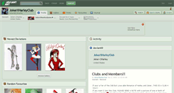 Desktop Screenshot of jokerxharleyclub.deviantart.com