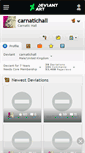 Mobile Screenshot of carnatichall.deviantart.com