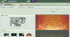 Desktop Screenshot of lyricalmedley.deviantart.com