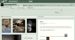 Desktop Screenshot of neon-orange-bubbles.deviantart.com