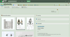 Desktop Screenshot of joshuahandley.deviantart.com