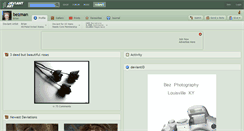 Desktop Screenshot of bezman.deviantart.com