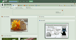 Desktop Screenshot of nyn-the-cat.deviantart.com