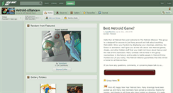 Desktop Screenshot of metroid-alliance.deviantart.com