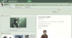 Desktop Screenshot of catc0617.deviantart.com