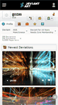 Mobile Screenshot of gozas.deviantart.com