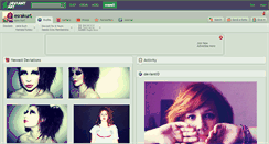 Desktop Screenshot of esrakurt.deviantart.com
