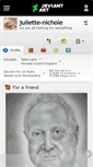 Mobile Screenshot of juliette-nichole.deviantart.com