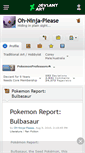 Mobile Screenshot of oh-ninja-please.deviantart.com