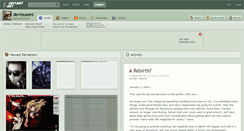 Desktop Screenshot of deviousoni.deviantart.com