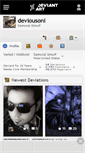 Mobile Screenshot of deviousoni.deviantart.com