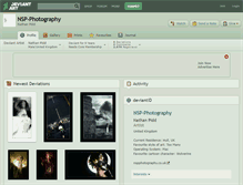 Tablet Screenshot of nsp-photography.deviantart.com