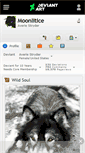 Mobile Screenshot of moonlitice.deviantart.com