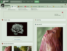Tablet Screenshot of koryna.deviantart.com