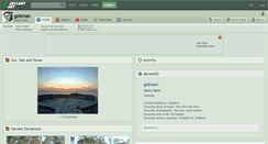 Desktop Screenshot of gobman.deviantart.com