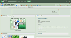 Desktop Screenshot of poketrainer-ashlex.deviantart.com