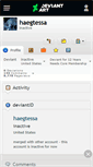 Mobile Screenshot of haegtessa.deviantart.com