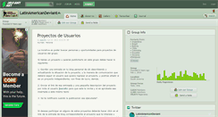 Desktop Screenshot of latinamericandeviant.deviantart.com