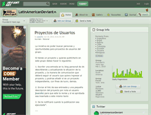 Tablet Screenshot of latinamericandeviant.deviantart.com