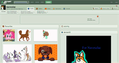 Desktop Screenshot of navexelac.deviantart.com