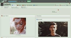 Desktop Screenshot of freestand3r.deviantart.com