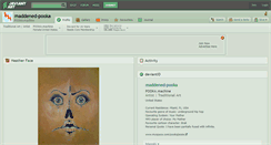 Desktop Screenshot of maddened-pooka.deviantart.com
