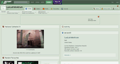 Desktop Screenshot of luxlutrisinatrum.deviantart.com