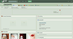 Desktop Screenshot of mauromartini.deviantart.com