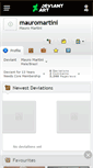 Mobile Screenshot of mauromartini.deviantart.com