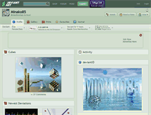 Tablet Screenshot of minako85.deviantart.com