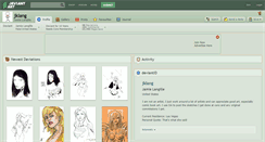 Desktop Screenshot of jklang.deviantart.com